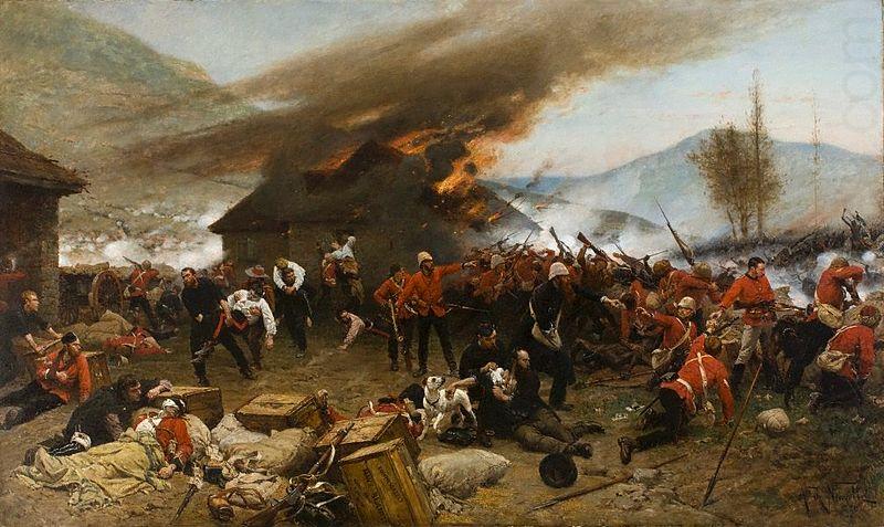 The defence of Rorke's Drift, Alphonse-Marie-Adolphe de Neuville